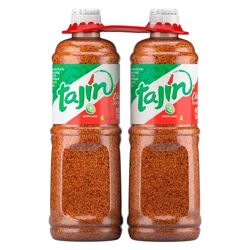 Vista 11 de Tajin Clásico - Auténtica mezcla de especias de chile mexicano y lima para frutas, aperitivos, tacos y cócteles, potenciador de sabor picante, 5
