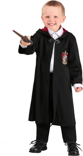 Vista 2 de Bata de Gryffindor para niños pequeños de Harry Potter