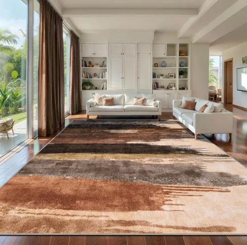 Vista 61 de Ciicool Alfombra moderna abstracta de 2 x 3 pulgadas, lavable, pequeña, antideslizante, de pelo bajo, alfombra de entrada plegable para cocina