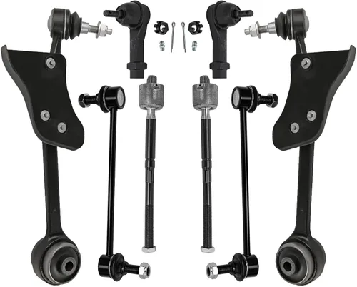 Vista 73 de Detroit Axle - Kit de suspensión frontal de 8 piezas para Chevy Silverado