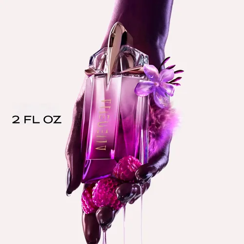 Vista 4 de Mugler - Alien Pulp - Eau de Parfum - Perfume frutal, floral para mujer - Con frambuesa, jazmín y almizcle