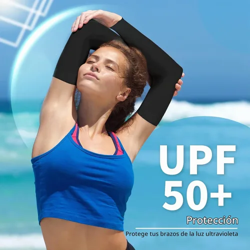 Vista 3 de YESLIFE UPF 50 Cooling Sports Arm Sleeve for Men&Women