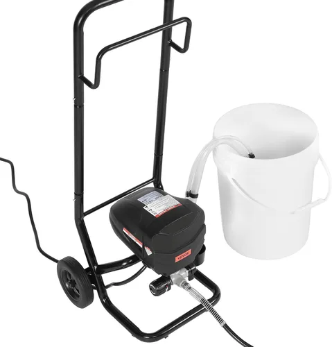 Vista 9 de VEVOR Pulverizador de pintura sin aire, 650 W, 3000 PSI de alta presión sin