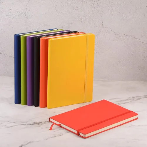 Vista 7 de PATIKIL Cuaderno rayado A5, 160 páginas, papel rayado grueso de 2.82 oz/m², 8.3 x 5.7 pulgadas, tapa dura, para trabajo y escritura, color negro