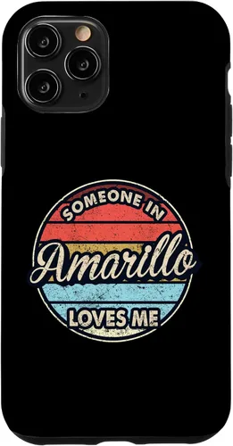 Vista 27 de iPhone 16 Someone In Amarillo Loves Me City US USA Case