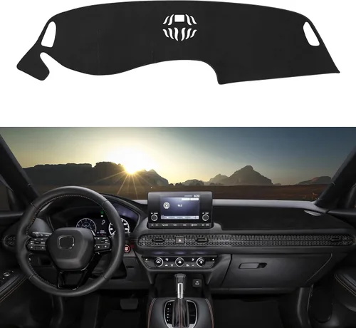 Vista 14 de Tapete de cubierta de salpicadero personalizado para Mazda3 Hatchback, Sedan 2019-2024 2025 2026 (sin HUD), protector antideslizante