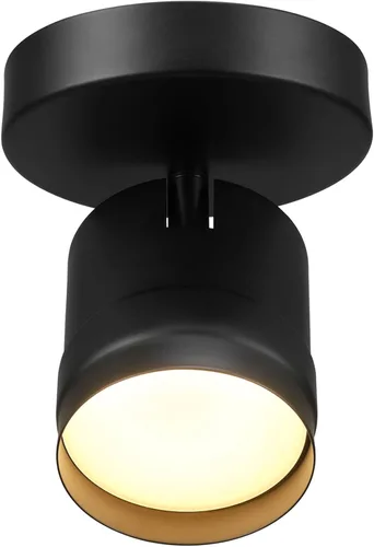 Vista 9 de Globe Electric 57498 Pratt - Foco de iluminación de riel de 1 luz, negro mate, bombilla no incluida Pratt (Negro)