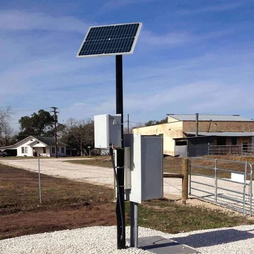 Vista 6 de Kit de Rack de Soporte Ajustable para Montaje en Poste de Panel Solar para Panel Solar de 20W 30W - Se Ajusta a Diámetro de Poste de 1.5 - 3.0