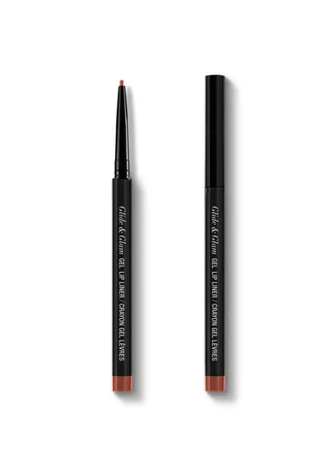 Vista 2 de Absolute New York Glide & Glam Gel Lip Liner (MDGL14 marrón nude, 0.8 onzas)