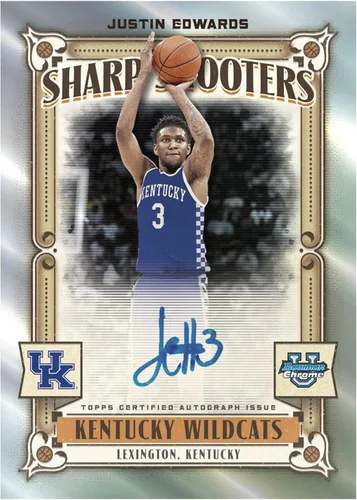 Vista 6 de Bowman Chrome Caja de baloncesto universitario 2023/24, 7 paquetes por caja
