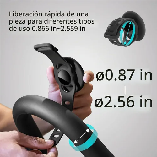 Vista 5 de Bone Soporte magnético para teléfono de gimnasio, soporte MagSafe