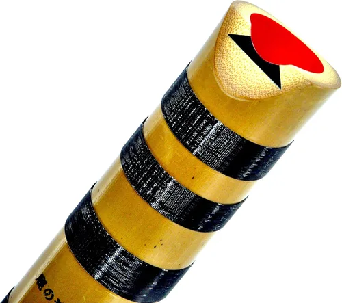 Vista 4 de Flauta pentatónica Shakuhachi con raíz de campana natural. KINKO-ryu 2.0 pies, 26.2 pulgadas Clave de C, calidad profesional, toca todas