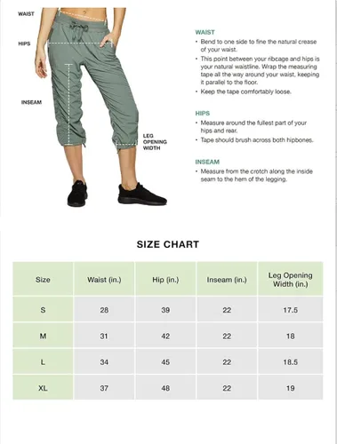 Vista 6 de RBX Active - Pantalón capri de cuerpo ligero y tejido elástico con cordón, moda para la mujer