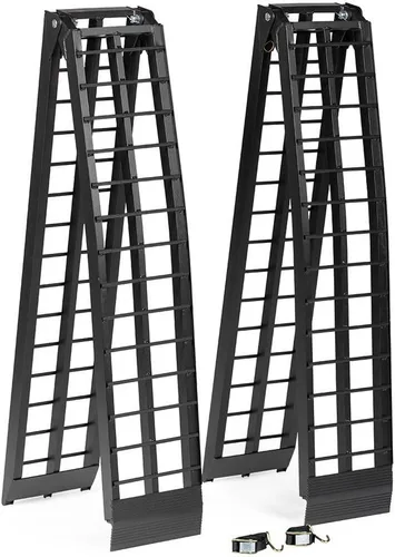 Vista 12 de Titan Ramps Par de rampas de carga para cuatriciclo hechas de aluminio, 8 pies (94 - S).