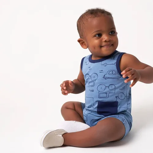 Vista 2 de Gerber Tenis unisex para bebé, recién nacido, niño y niña, zapatos de cuna