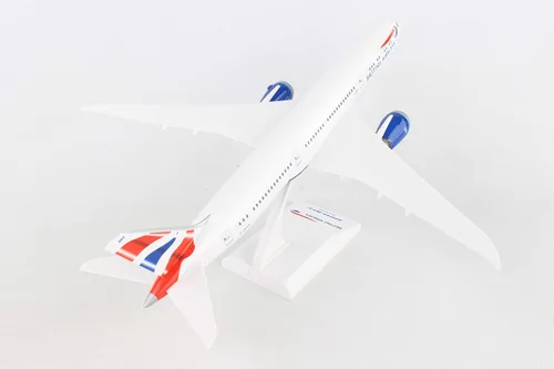 Vista 5 de Sky Marks British Airways 787-9 1/200 - Modelo de avión coleccionable