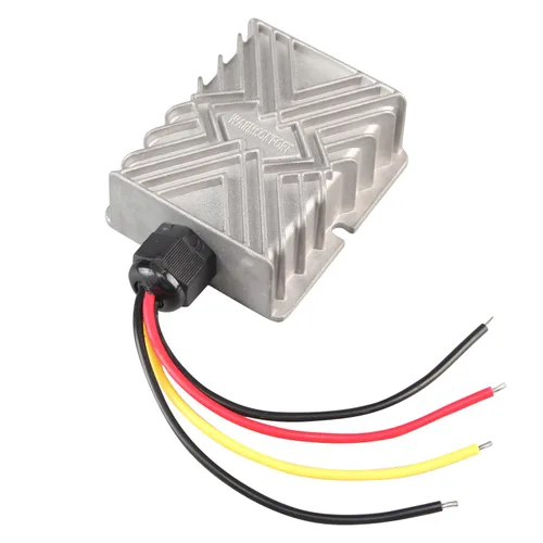 Vista 3 de Transformador de módulo impermeable de 12V a 24V DC Step Up Converter Boost (5A 120W)