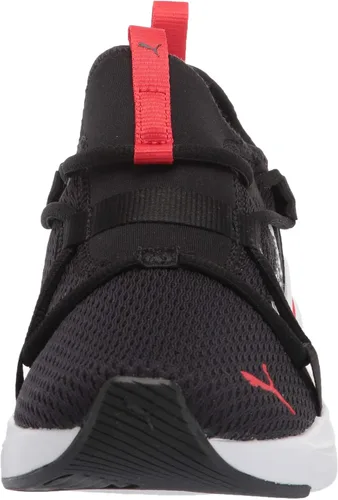 Vista 2 de PUMA Softride Rift - Tenis unisex para niños, NegroRojo