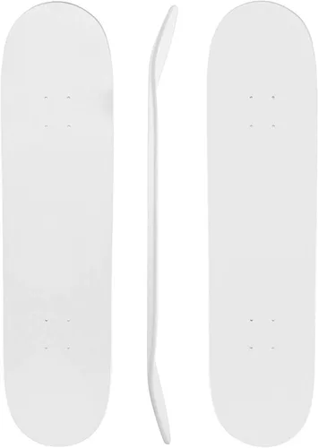 Vista 9 de Cal 7 Tabla de patineta de arce en blanco 7.75, 8.0, 8.25 y 8.5 pulgadas Verde