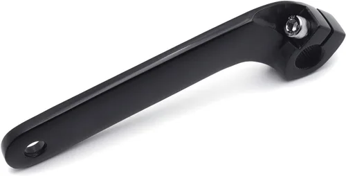 Vista 8 de Eje de palanca de cambios interior ajustable compatible con H-D 1982-2018 FLT/Road Glide FLTRX 2015-2020 en negro [P/N: MT268-018-BK]
