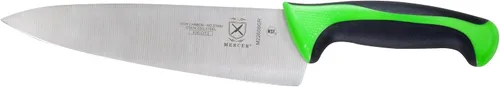 Vista 65 de Mercer Culinary Mercer Cutlery Millennia - Cuchillo de chef de 8 pulgadas, codificado por colores, juego de cuchillos de 4 piezas, alto carbono