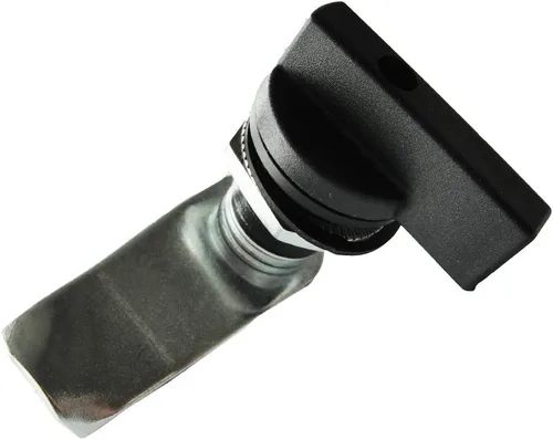 Vista 3 de WJSKDQ Cerradura de leva de pulgar compensada accionada por el pulgar, 2 unidades, cerradura de leva negra