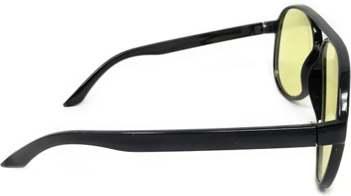 Vista 4 de WebDeals Retro Gafas de sol de aviador de plástico estilo años 70 para adultos