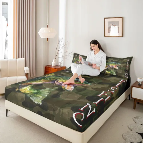 Vista 16 de Sábana bajera de galaxia tamaño individual, juego de ropa de cama con purpurina degradado para niños, niñas, niños y mujeres, decoración