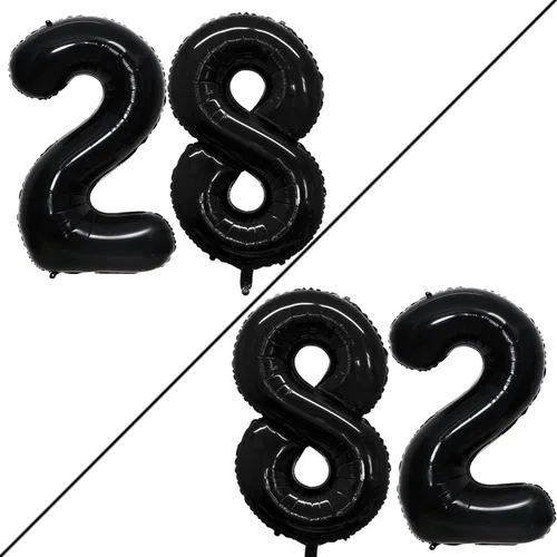 Vista 246 de Goer, conjunto de globos de papel aluminio para decoraciones de cumpleaños, globos de las letras de feliz cumpleaños y de números Oro