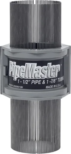 Vista 41 de P-100 (Tubería de 1" y Tubo de 1-5/16" D.E.) – Herramienta de Calibre de Contorno PipeMaster para Montaje de Tuberías y Tubos – Muescador