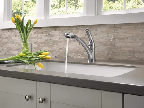 Vista 5 de Palo Diamond grifería de cocina con cartucho de cerámica con tecnología de sellado, 470-AR-DST
