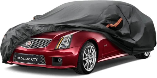 Vista 36 de Kayme Funda de automóvil de 6 capas para Audi A4 Sedan (2011-2023), impermeable para todo tipo de clima, cubierta exterior completa, protección