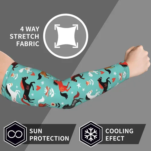 Vista 8 de RIMENCH Mangas de brazo deporte manga compresión manga UV protección solar brazo mangas cubierta
