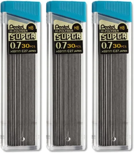 Vista 3 de Pentel Cables de polímero súper alto (PENC27HB)
