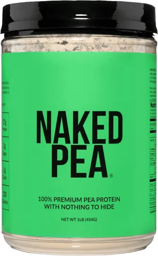 Vista 9 de NAKED Aislado de proteína de guisante de chocolate de granjas norteamericanas, solo 3 ingredientes, proteína vegana de chocolate, certificado NSF