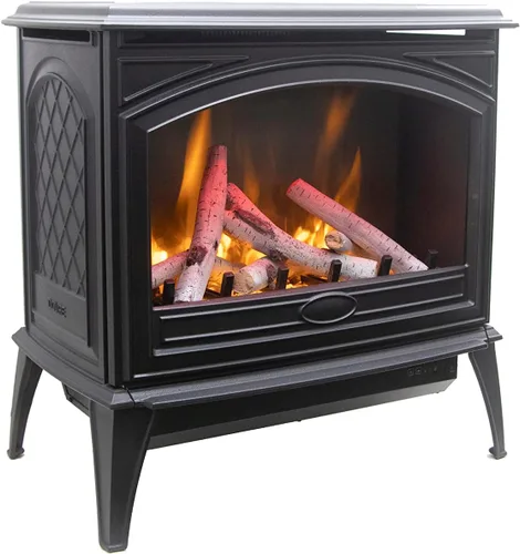 Vista 2 de Chimenea eléctrica interior Freestand de hierro fundido E-50