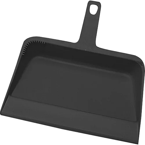 Vista 2 de Genuine Joe GJO02406 - Sartén de plástico negro resistente, 12 pulgadas (paquete de 12)