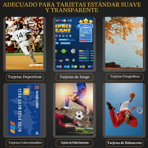 Vista 5 de Juego de fundas para tarjetas de 3 x 4 pulgadas