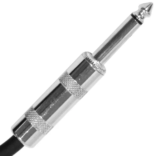 Vista 3 de Seismic Audio Cables de guitarra para altavoces, cables de guitarra TS de ¼ pulgadas, 3 pies, multicolor, paquete de 6 Color múltiple
