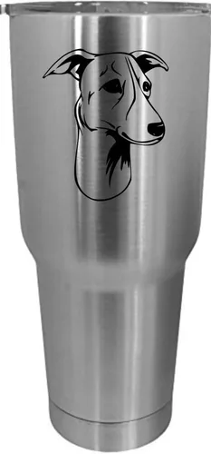 Vista 548 de Cairn Terrier - Vaso grabado con temática de perro, 30 onzas