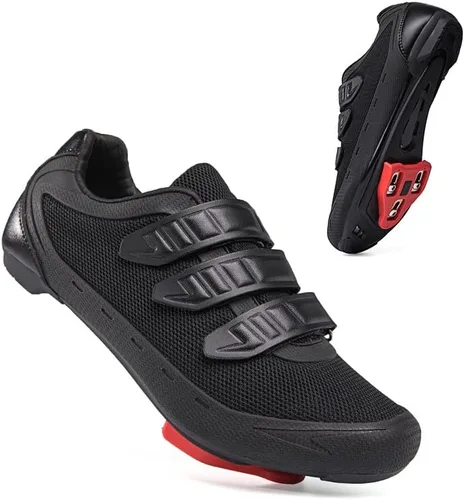 Vista 8 de Mens Womens Indoor Cycling Shoes Compatible with Peloton Bike Shoes Cycling Shoes with Delta Cleats Clip Outdoor Pedal SPD Road Bike Shoes
