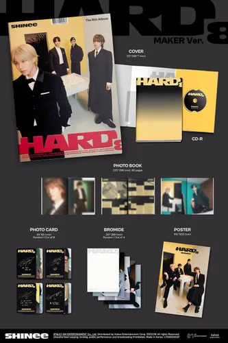Vista 6 de (Libro de fotos Ver.) SHINEE HARD El octavo álbum