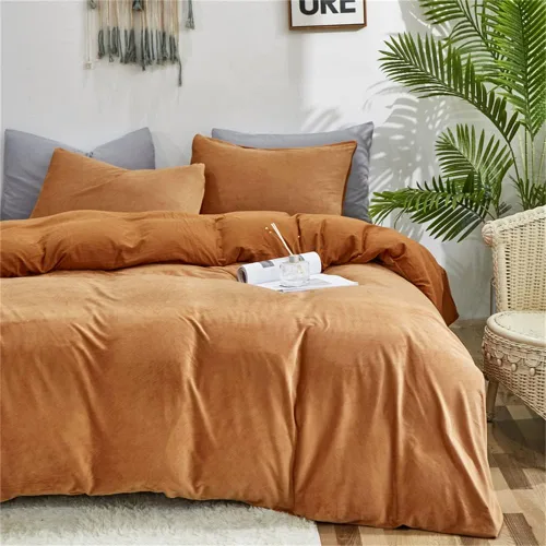 Vista 31 de Wellboo Juego de edredón de color verde oscuro, tamaño individual, color verde oliva, bohemio, ropa de cama de algodón para niños y niñas