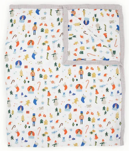 Vista 69 de Little Unicorn Manta de recepción para recién nacidos Ultra suave, tela de muselina multicapa Regalo para recién nacidos y para llevar