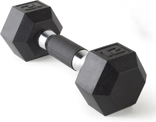 Vista 59 de CAP Barbell Peso de la mancuerna hexagonal recubierta, individual, 10-120 libras, múltiples opciones