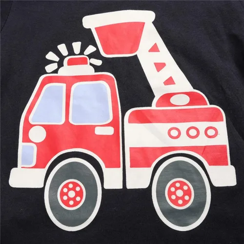 Vista 3 de MYGBCPJS Conjunto de 3 piezas para niño camisa a cuadros camiseta tirantes