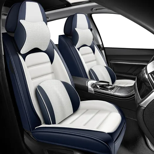 Vista 14 de Cubiertas de asiento ILMO para camiones 2009-2026 F150, 2011-2026 F250 F350 XL XLT Super Duty Crew Cab Lariat King Ranch Platinum, protectores