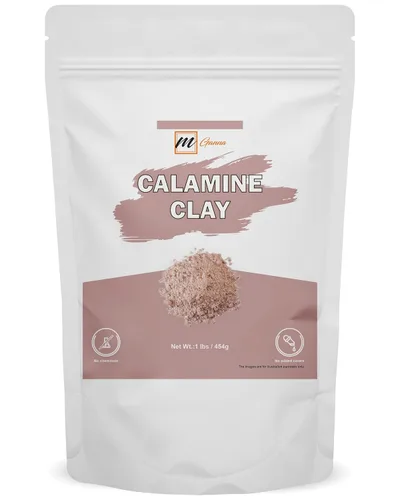 Vista 10 de Polvo de arcilla de calamina 100% natural para antienvejecimiento y reafirmante de la piel, cremas, lociones y jabón, 0.22 libras / 100 GMS
