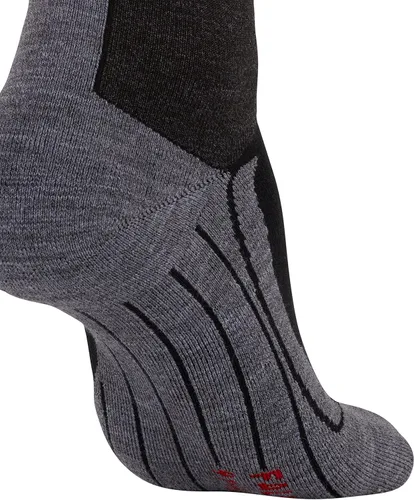 Vista 7 de FALKE Calcetines de esquí SK4 para mujer, lana merina, altura hasta la rodilla, cojín ligero, transpirables, de secado rápido, calcetines deportivos