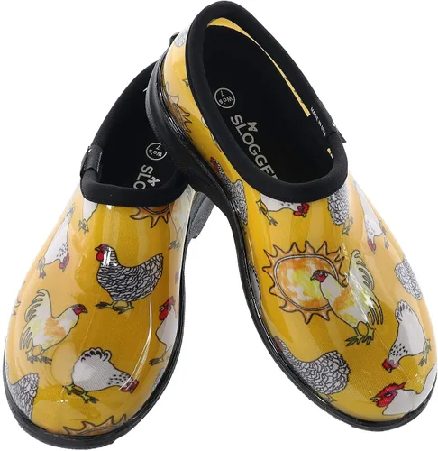Vista 3 de Sloggers Original Waterproof Rain and Garden Shoe for Women Outdoor Slip-On Garden Clog - Made in The USA with Premium Comfort Insole and Arch